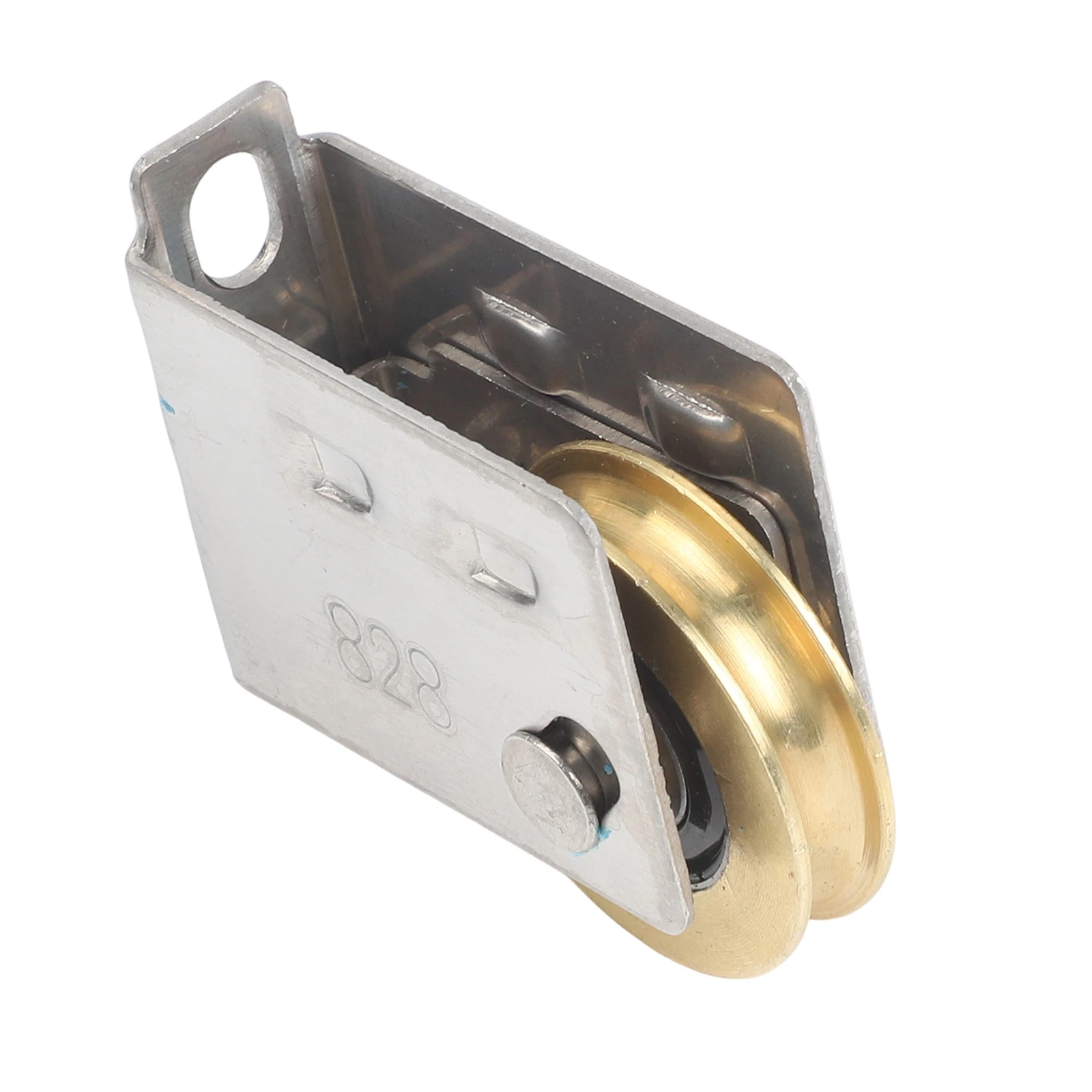 Sliding Door Window Roller Pulley 828 Type Stainless Steel Housing Rivets Ball Bearings for Aluminum Alloy Glass Doors