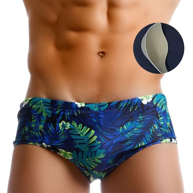 

Fashion Sexy Swimming Trunks for Men Beach Shorts Summer Cool Sports Quick Dry Swimsuits Swim Briefs Bathing Suit