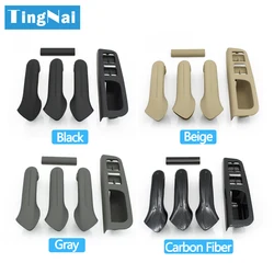 RHD Car Front Rear Left Right Door Pull Grab Handle Cover Panel Trim For VW Bora Golf 4 MK4 Jetta 1999 2000 2001 2002 2003 2004