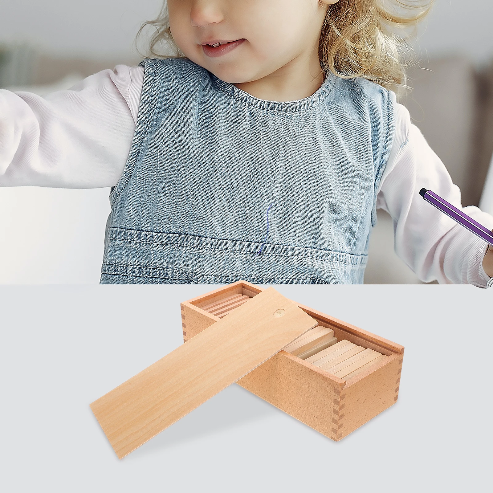 

Montessori Teaching Aids Kids Sensory Sound Cylinders Early Education Toys Auditory Training Baby Shaker Musical Instrument Play