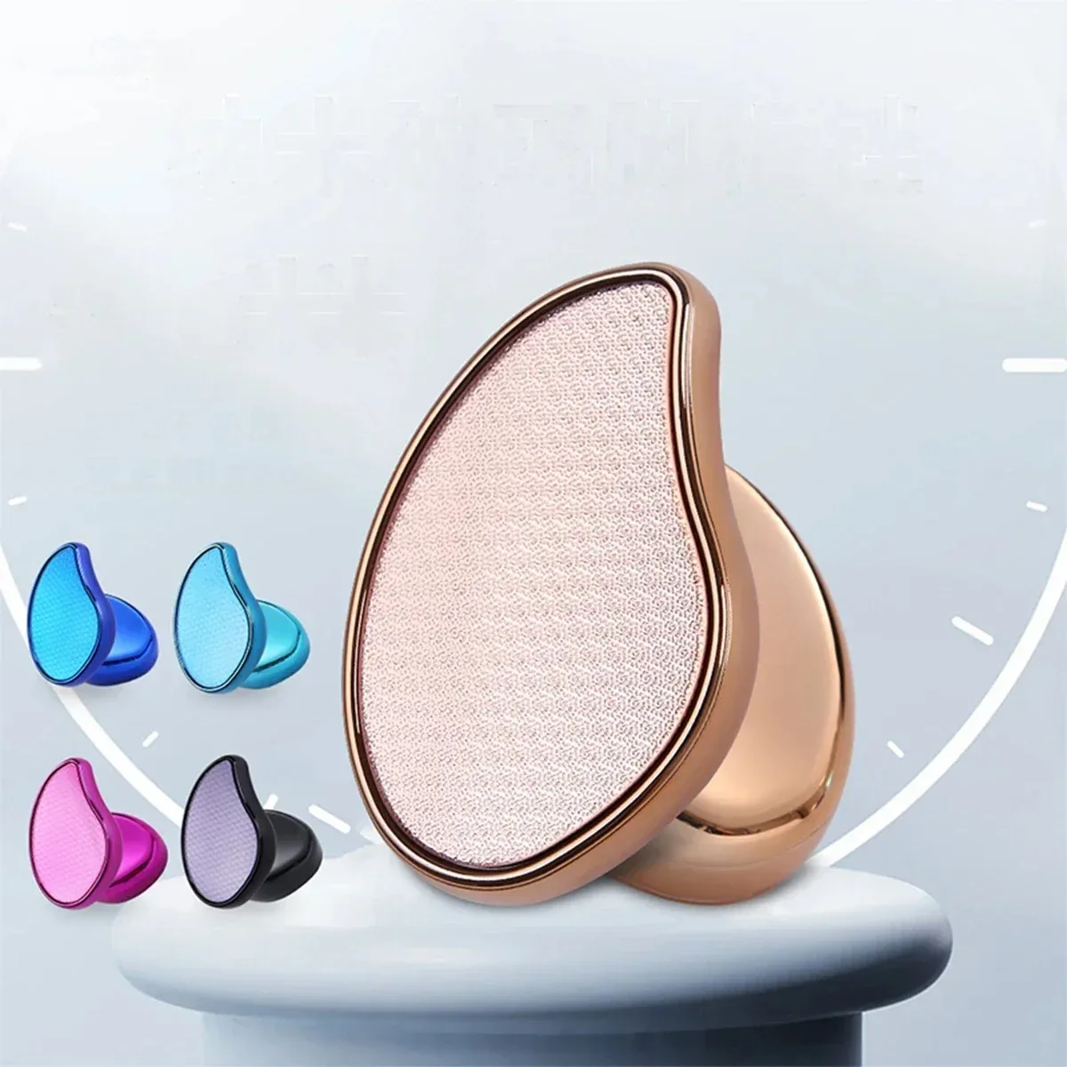Nano glass foot grinder to remove dead skin calluses foot plate file to heel scraping sole skin pedicure grinding stone image 3