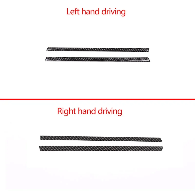 For 2019-2022 Toyota GR Supra A90 Carbon Fiber Car Dashboard Co-Pilot Central Control Decorative stickers Interior Parts