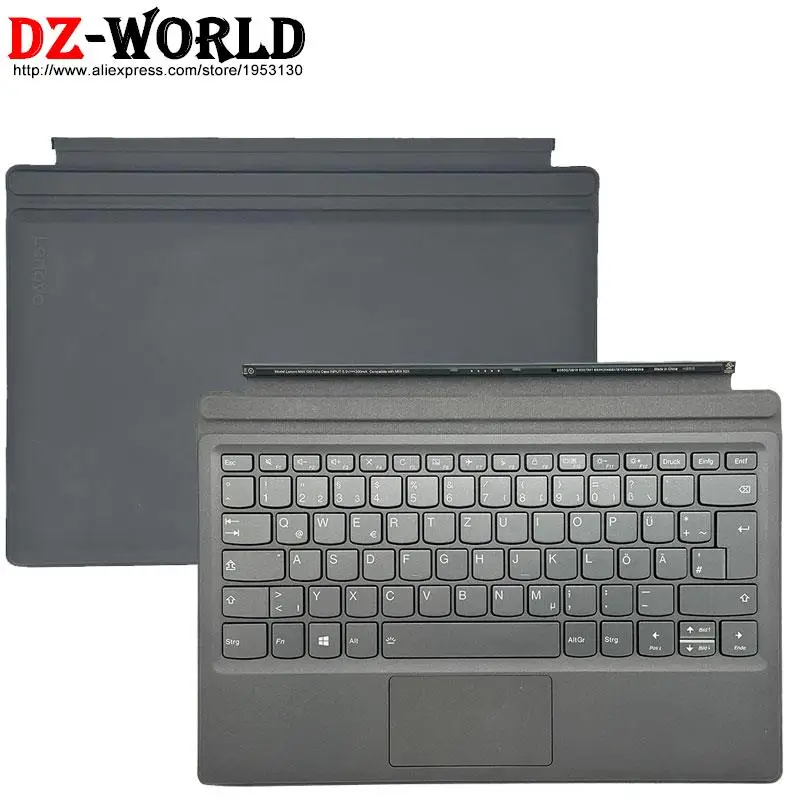 Imagem -04 - Mini Teclado Retroiluminado Portátil Mini Base Capa Folio Tablet Lenovo Miix 520 12ikb jp de fr Ukr be Ndc pt th es gr us Cfb Reino Unido