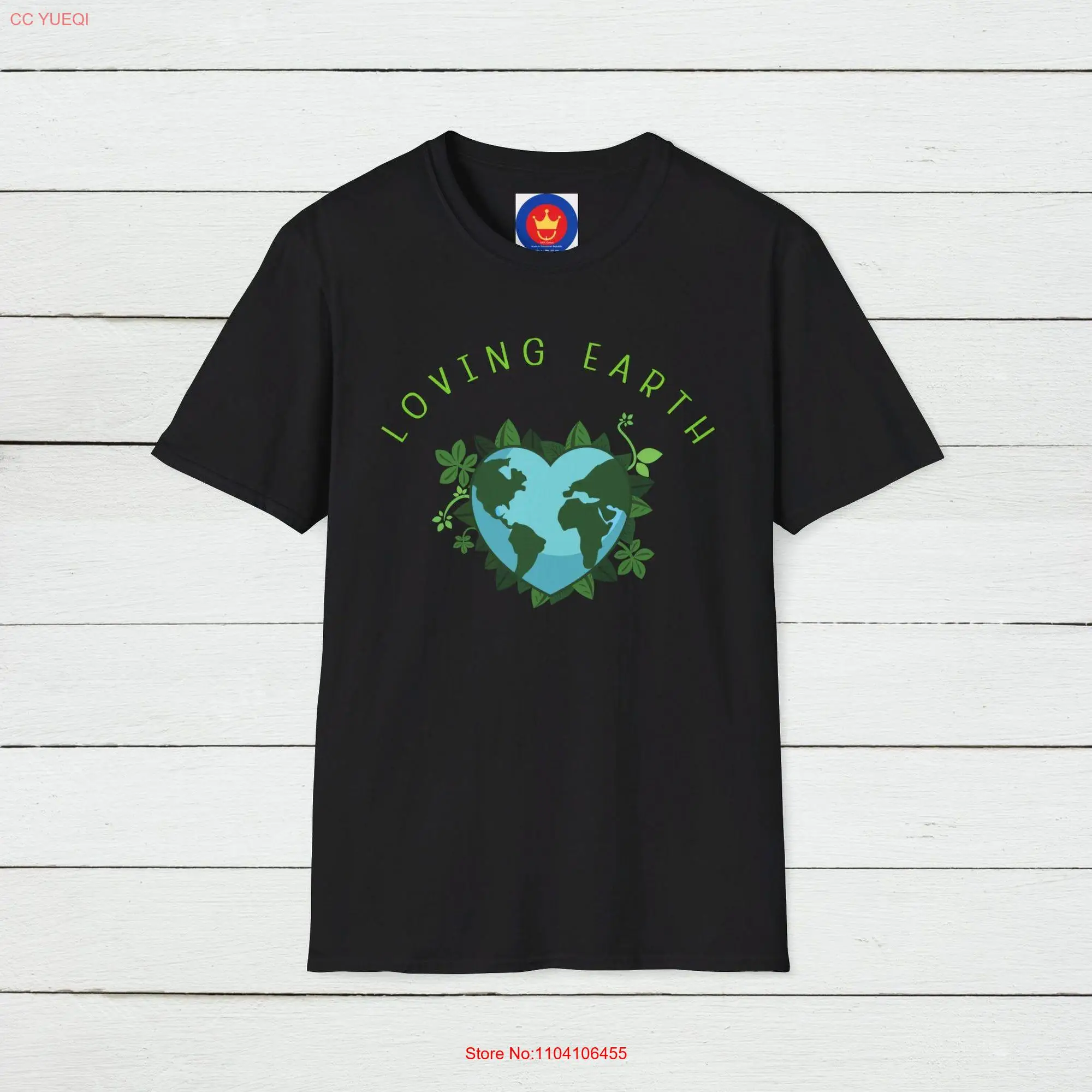 Earth Lovers T Shirt Save The Eco Friendly Sustainability Environmental Climate Change  long or short sleeves