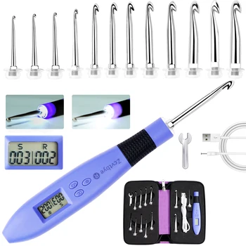 Lighted Crochet Hook Set 1