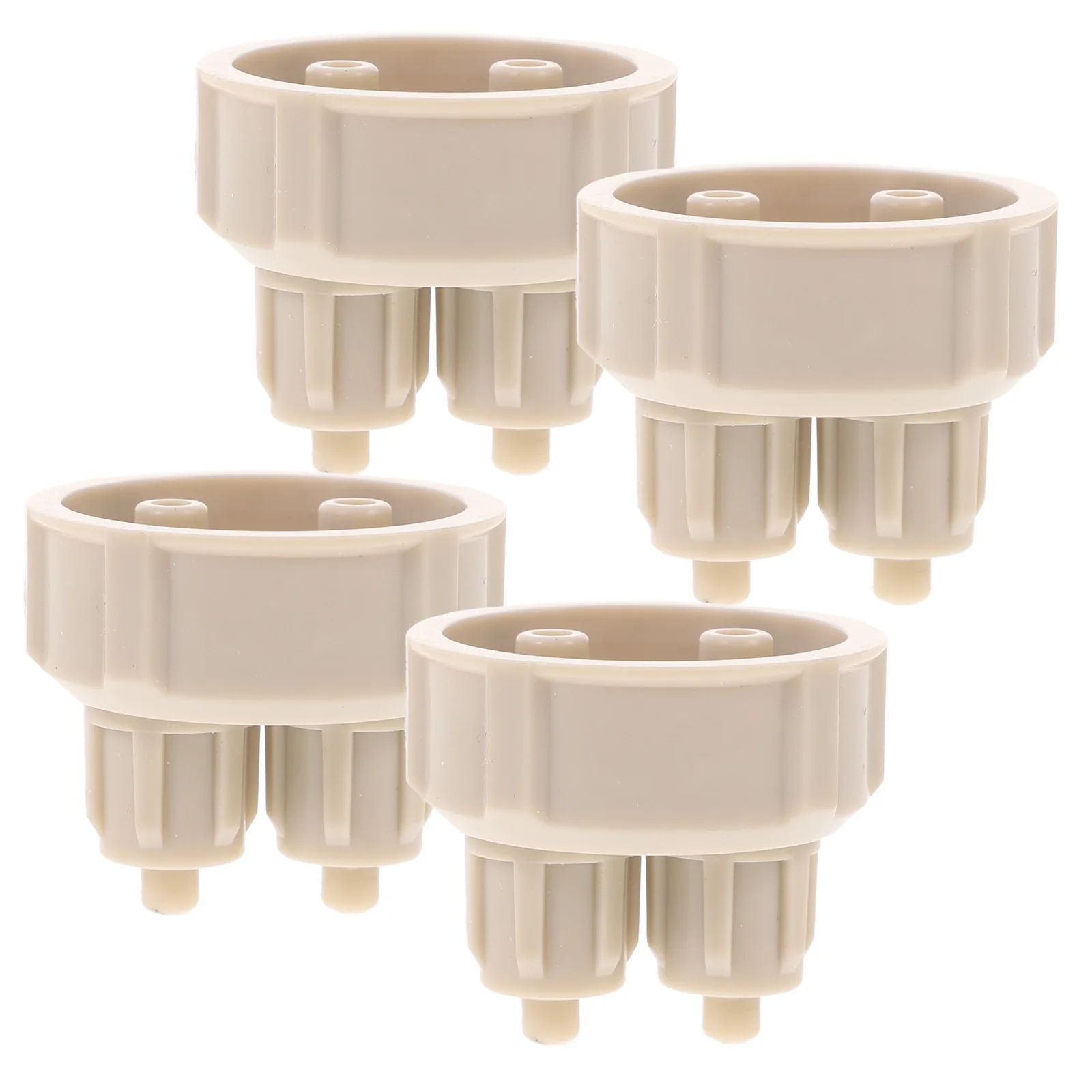 

4pcs CO2 Bottle Cap DIY Air Reactor Plastic Cap for Aquarium Fish Tank Plants Easy Sealed Fast CO2 Setup Diffuser