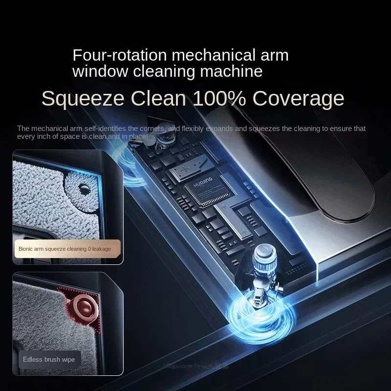 The Most Popular Electric Glass Cleaning Robot Smart Window Cleaner Robot Automatic Glass Cleaner Robot