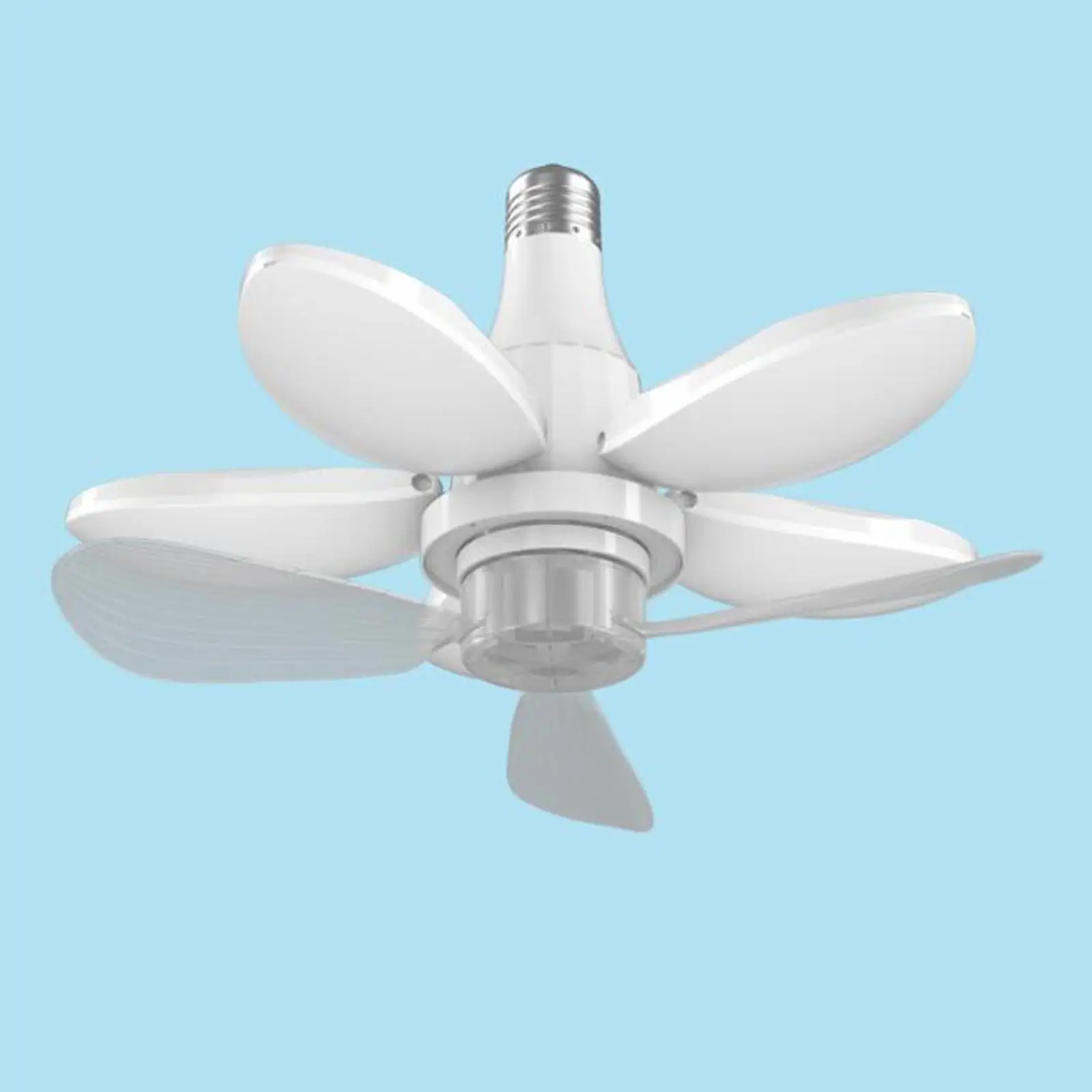 Socket Fan Light 2700K-6500K Light Bulb Fan for Indoor Kitchen Dining Room