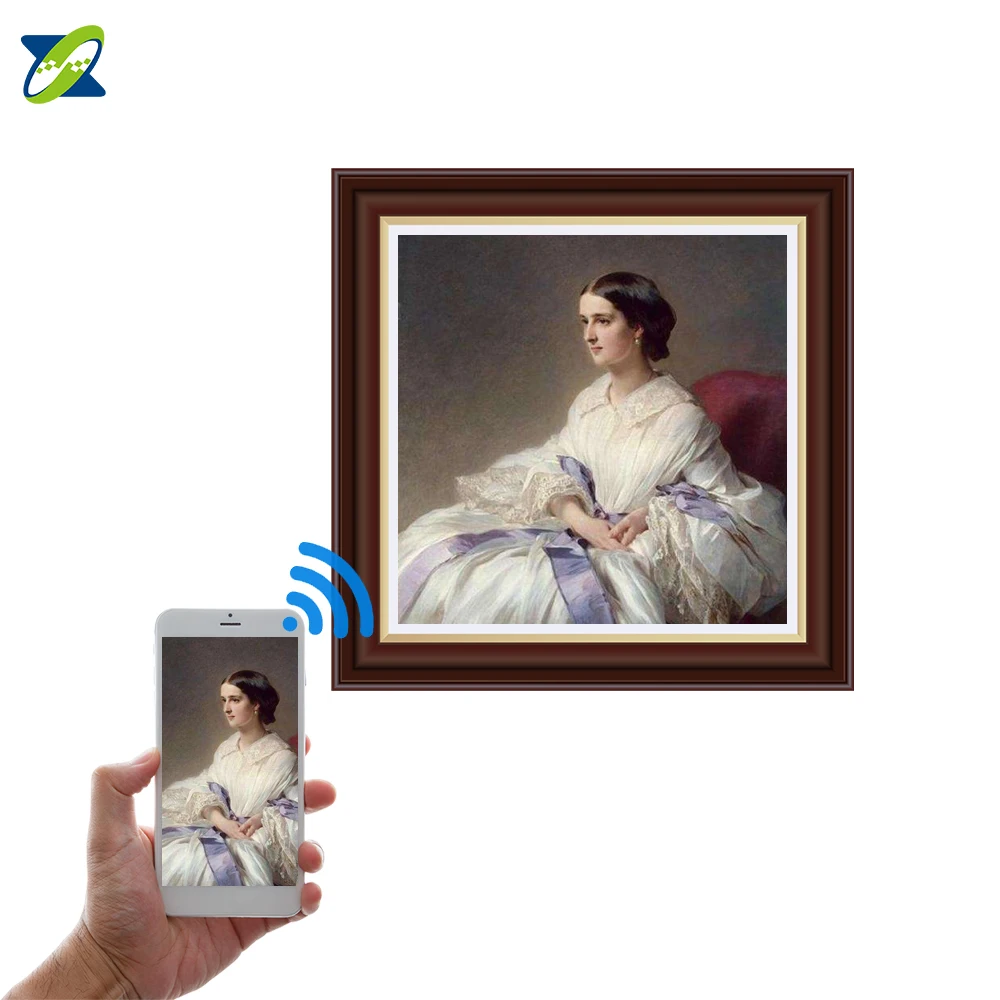 Smart Square Lcd Display High Brightness 33.2 Inch TFT Modules ultra Wide Digital Art Signage Lcd Screen Frame