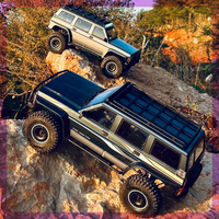 Yk4107 1/10 Simulation Rc Electric 4wd Dual Speed Differential Lock Climbing Vehicle Off-Road Vehicle Toy For Adults Kids Gifts