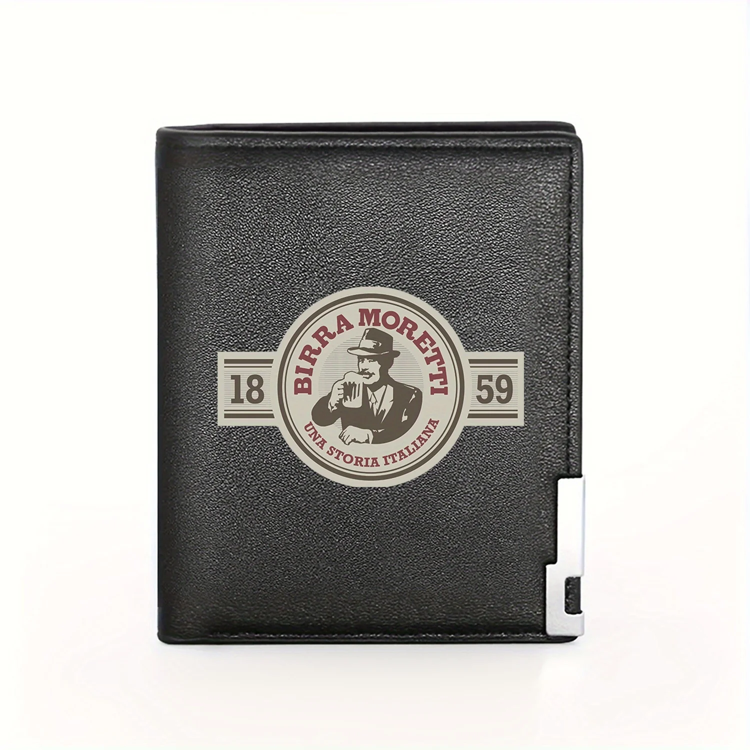 Birra moretti cerveja italiana 18-59 vintage homem bebendo cerveja impressão gráfica negócios masculino casual elegante simples prático qualidade w