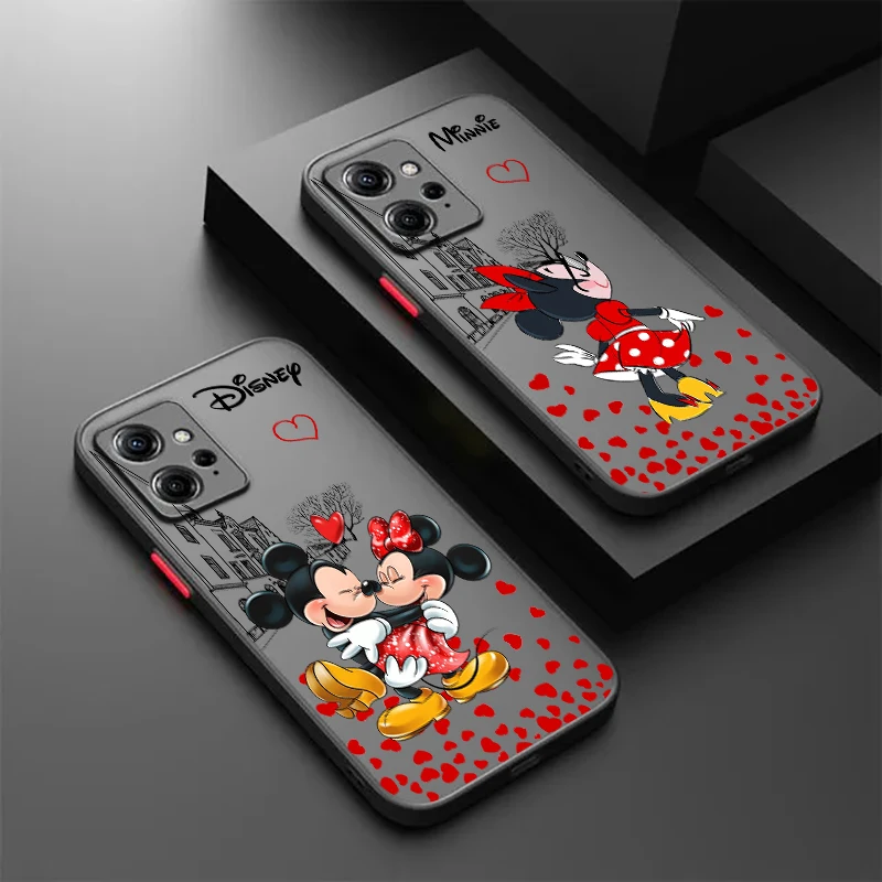 

Cartoon Disney Mickey Mouse Frosted Translucent For Redmi 8 8A 9A 9C 9AT 9 9T 10X 10A 10C 10 11A 12C 12 13C 5G Funda Phone Case