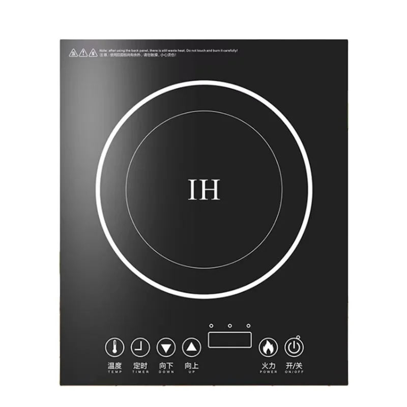Professional 2200W Radiant-cooker Induction Cooker Single Burner Hot Pot for Car/RV Electric Power Source Multifunction