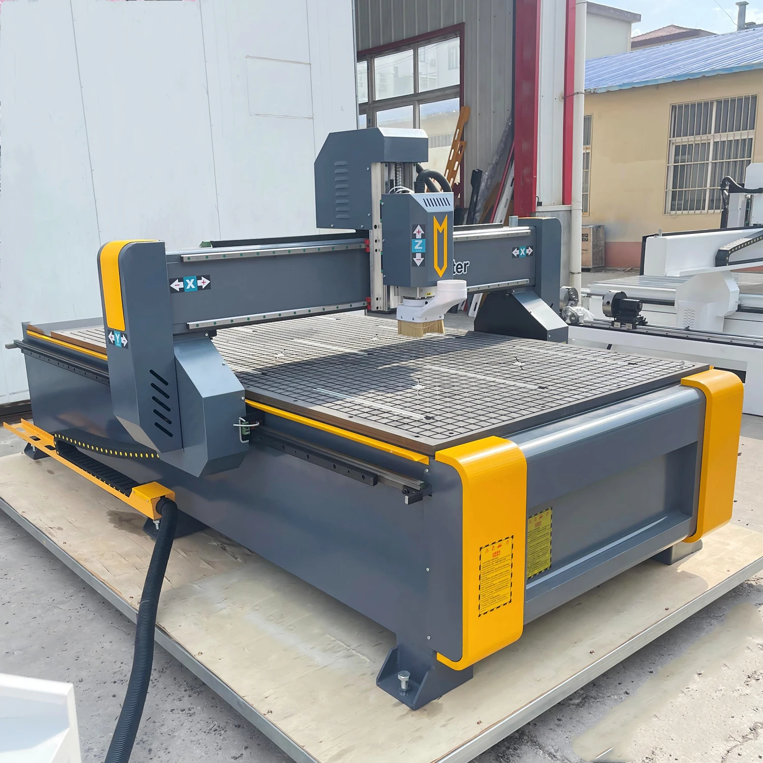 

3-осевой фрезерный станок с ЧПУ 1325 для малого бизнеса, 3d гравировальный фрезерный станок для дерева, камня, металла, стального комплекта, полная цена