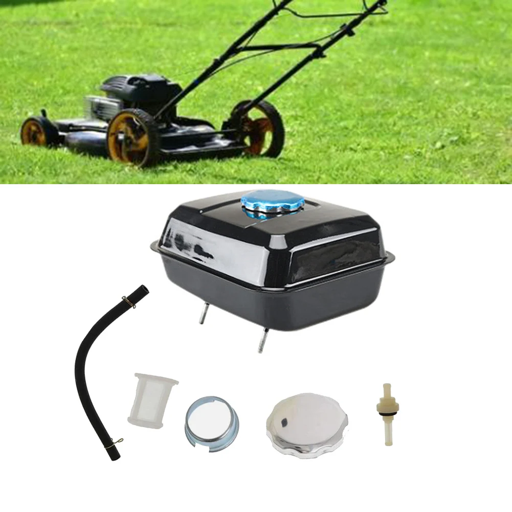 Fuel Petrol Tank 3.6L With Cap Filter Set For GX140 For GX160 For GX200 Engine Part Fuel Tank Assembly Replacement For LawnMower