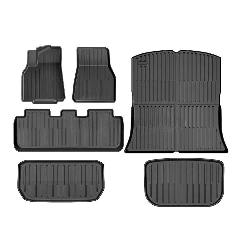

Car floor mat Internal accessories Tesla y-type car suitable for Tesla floor mat