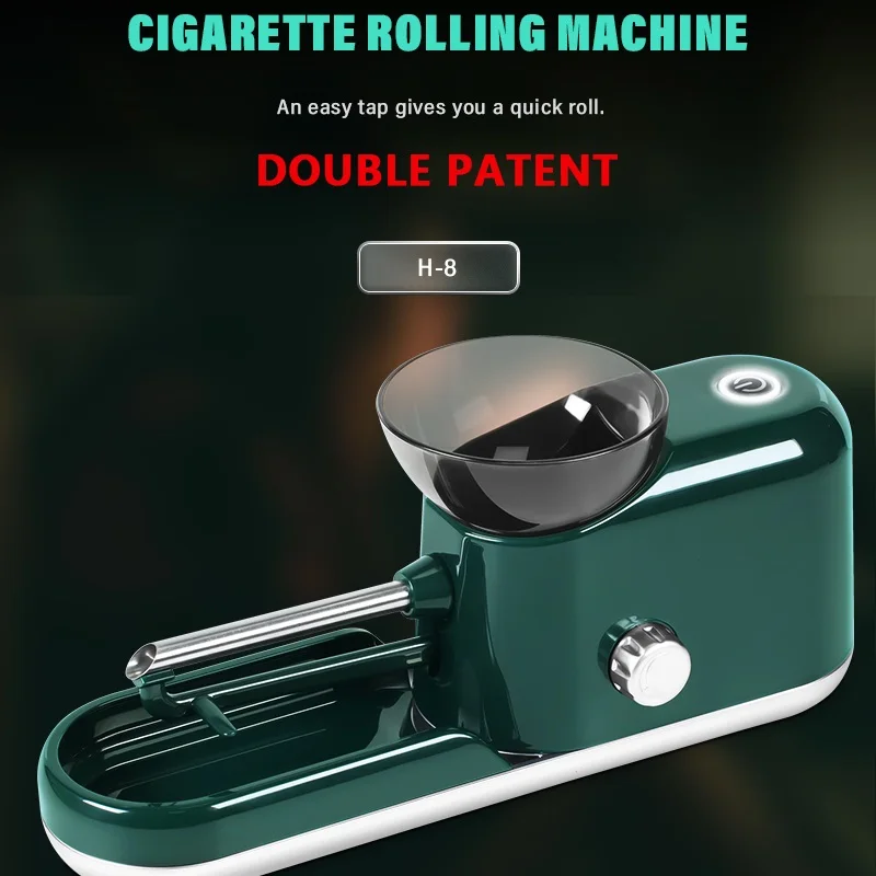 

MOONSHADE 6.5/8mm Tube High Power Cigarette Maker Automatic Electric Plating Cigarettes Rolling Machine Smoking Accessories