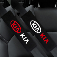 2pcs Auto cotton Seat Belt Cover Case For Kia Rio Ceed Sportage Cerato Soul Sorento K2 K5 Picanto Optima Accessories
