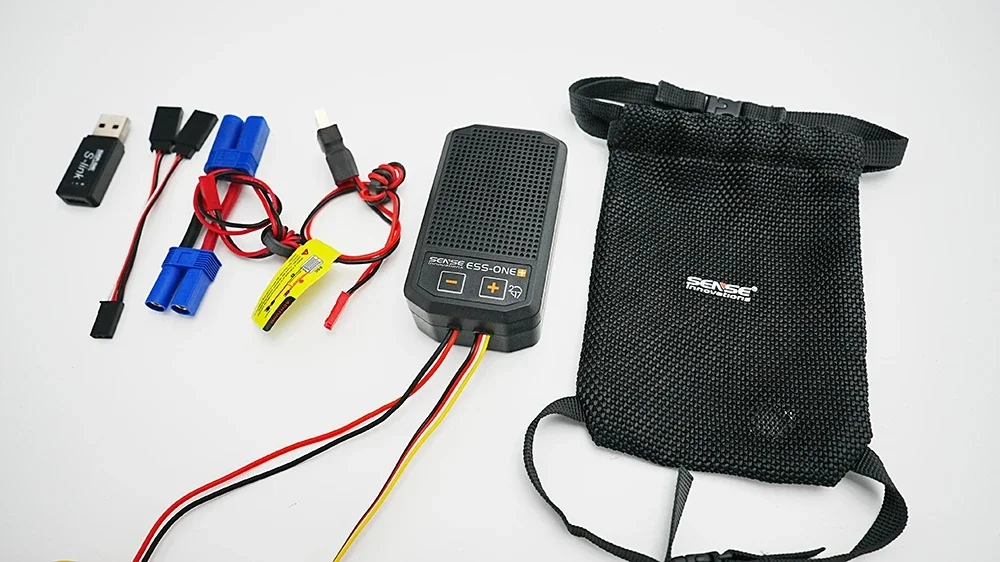 ESS-ONE+ Simulation Sound Group Engine Sound with Backpack for Losi 1:4 Promoto-MX Electric RC Motorcycle Model Car