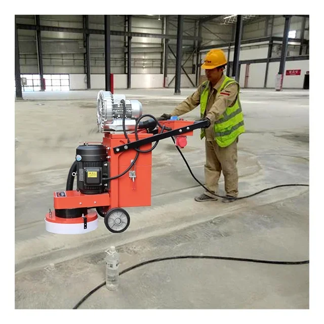 Hand Push Electric Power Concrete Ground Grinder Epoxy Floor Grinding Polishing Machine Concrete Floor Grinder