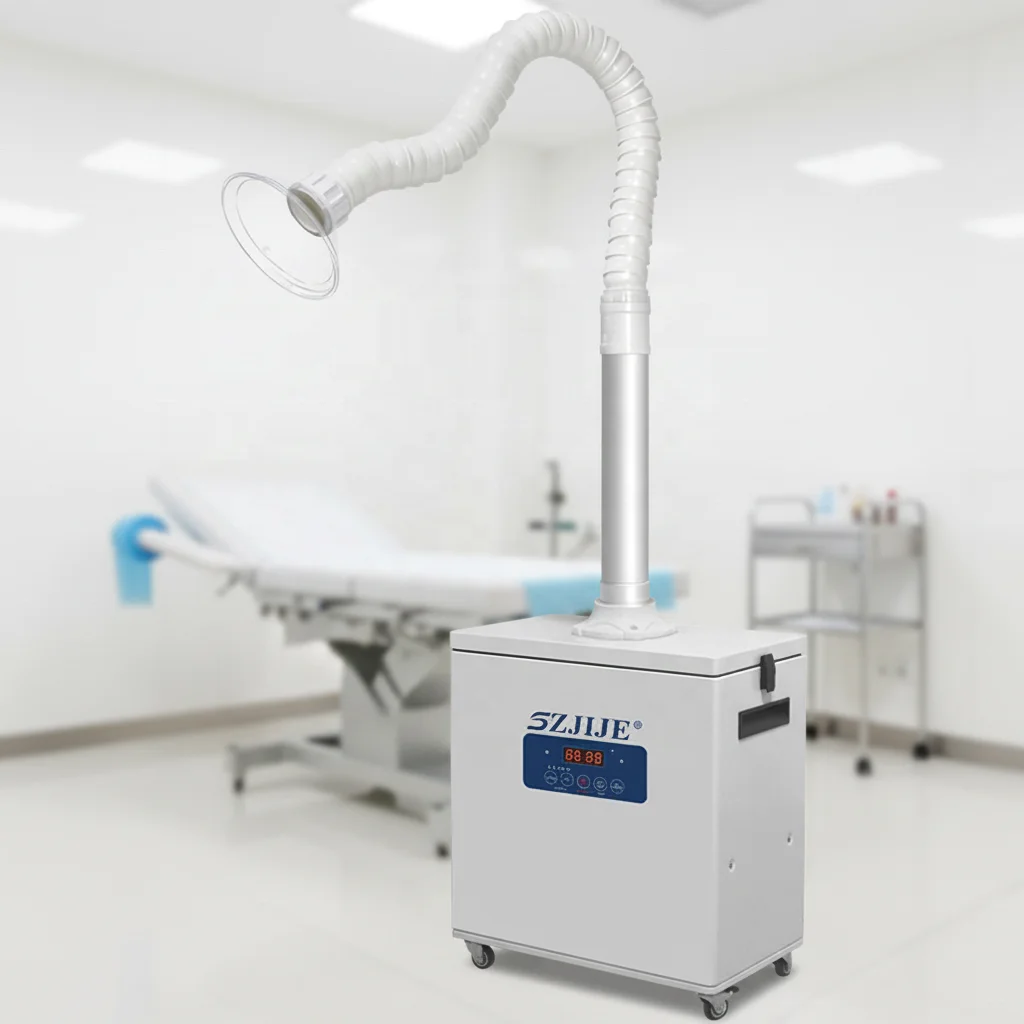 SZJIJE New Popular 230W Medical Laser Smoke Evacuator Surgical Fume Vacuum Aspiration System