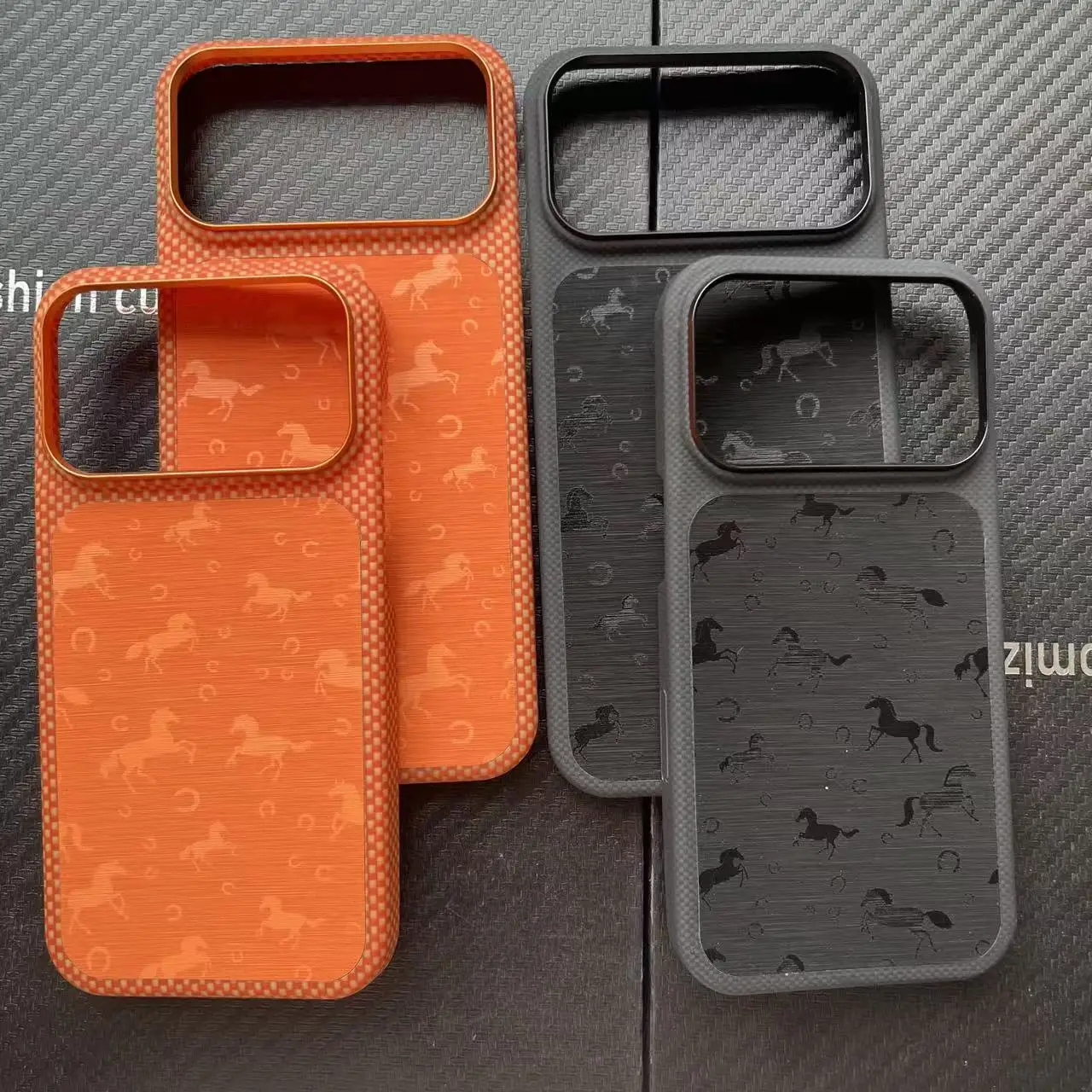 AKATIP Horse Year Limited Edition New For iPhone 17prommax Ultra Thin Aramid Fiber Magnetic Orange 17PR0 Premium Leather Anti-sh