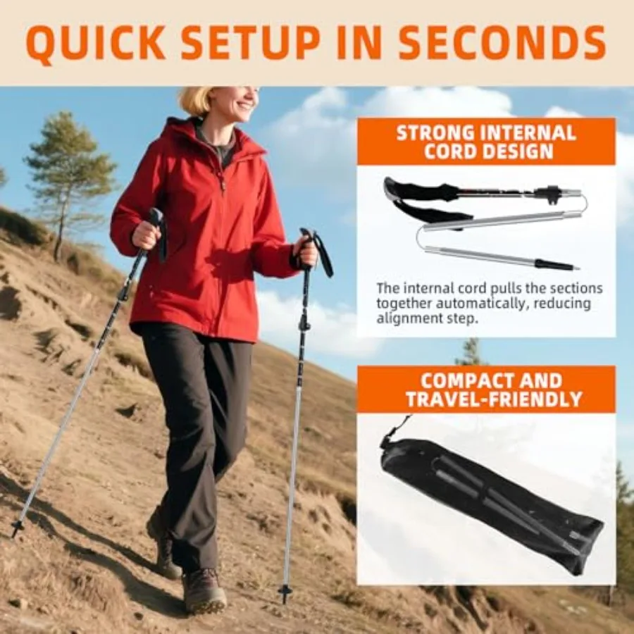 Adjustable Trekking Poles 6