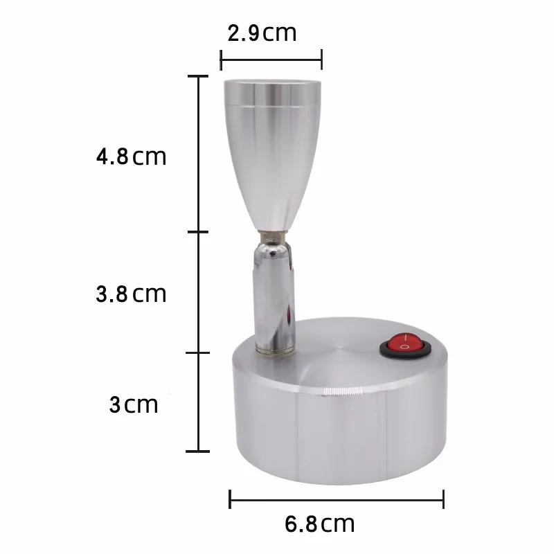 LED Dry Battery Spotlight Emergency Jewelry Counter Lamp Manual Display Case Exhibition Display Cabinet Wedding Simple Installat