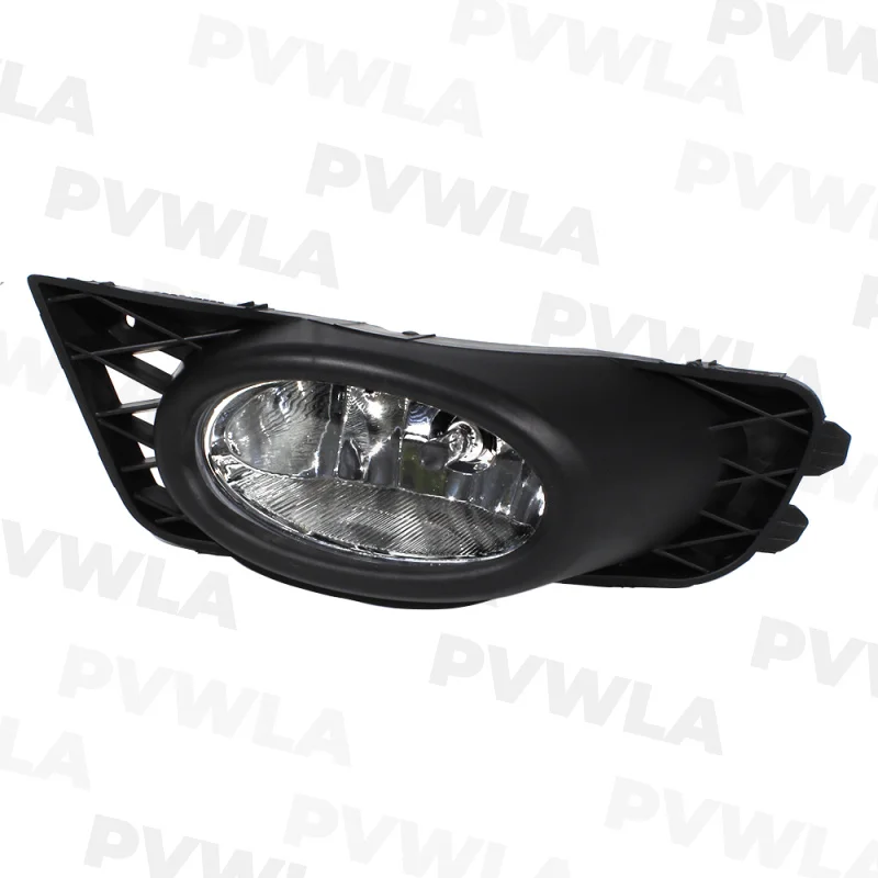 Phare antibrouillard halogène avant et couvercle de calandre, compatible avec Honda Civic 4 portes, FA1, FA5, 2009, 2010, 2011, 1 PC