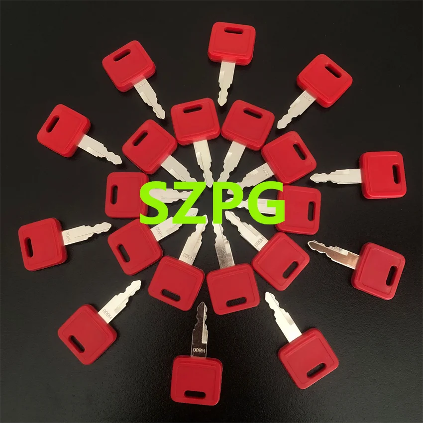 

5/10/20PCS AT194969 H800R AT 194969 Excavator Keys For John Deere Keys John Deere Excavator