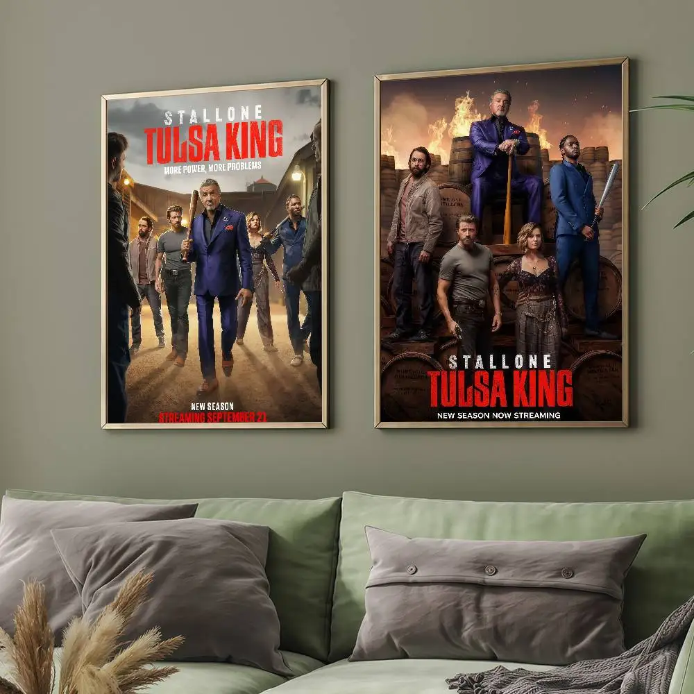 ملصق كوميدي TV Tulsa King مناسب للمنزل وغرفة المعيشة وغرفة النوم والمكتب والبار لتزيين الحائط