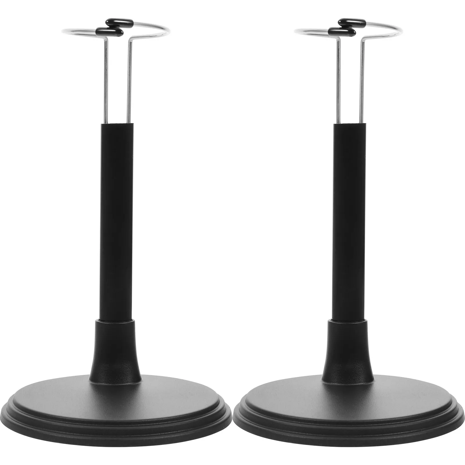 

2 Pcs Stand 25CM Adjustable PVC Mini Action Figure Display Shelves Steady Base for Decoration Collection Home Organization