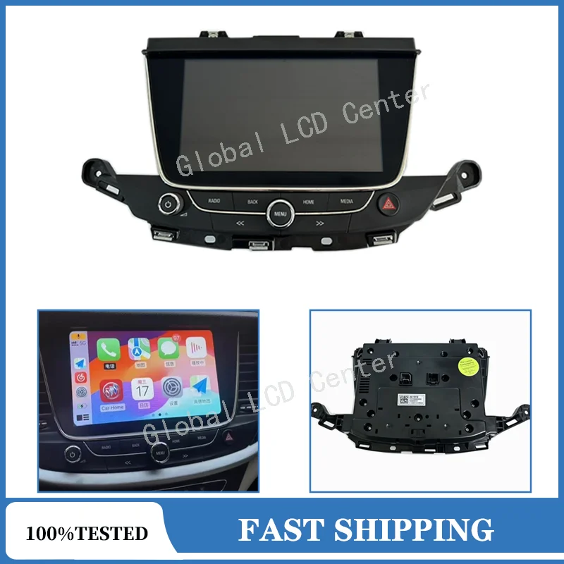 8 Inch LCD Display Screen With Frame Button 42342511 555343750 544930977 For Opel Astra V K 2015-2019 Car DVD GPS Navigation