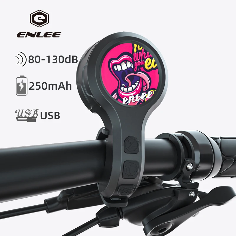 

Bicycle Electric Horn Super Loud130Decibel Personality Trend250mAh USB RechargeableMTB Road Bike Bell accesorios para bicicleta