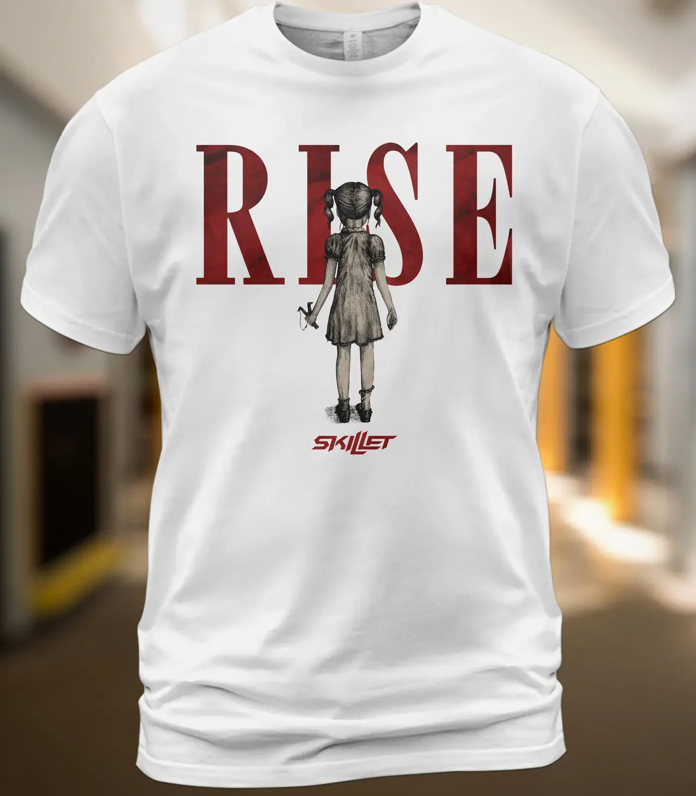 

Cotton T-Shirt Skillet Rise Album Tee John Cooper Jen Ledger Ken Steorts