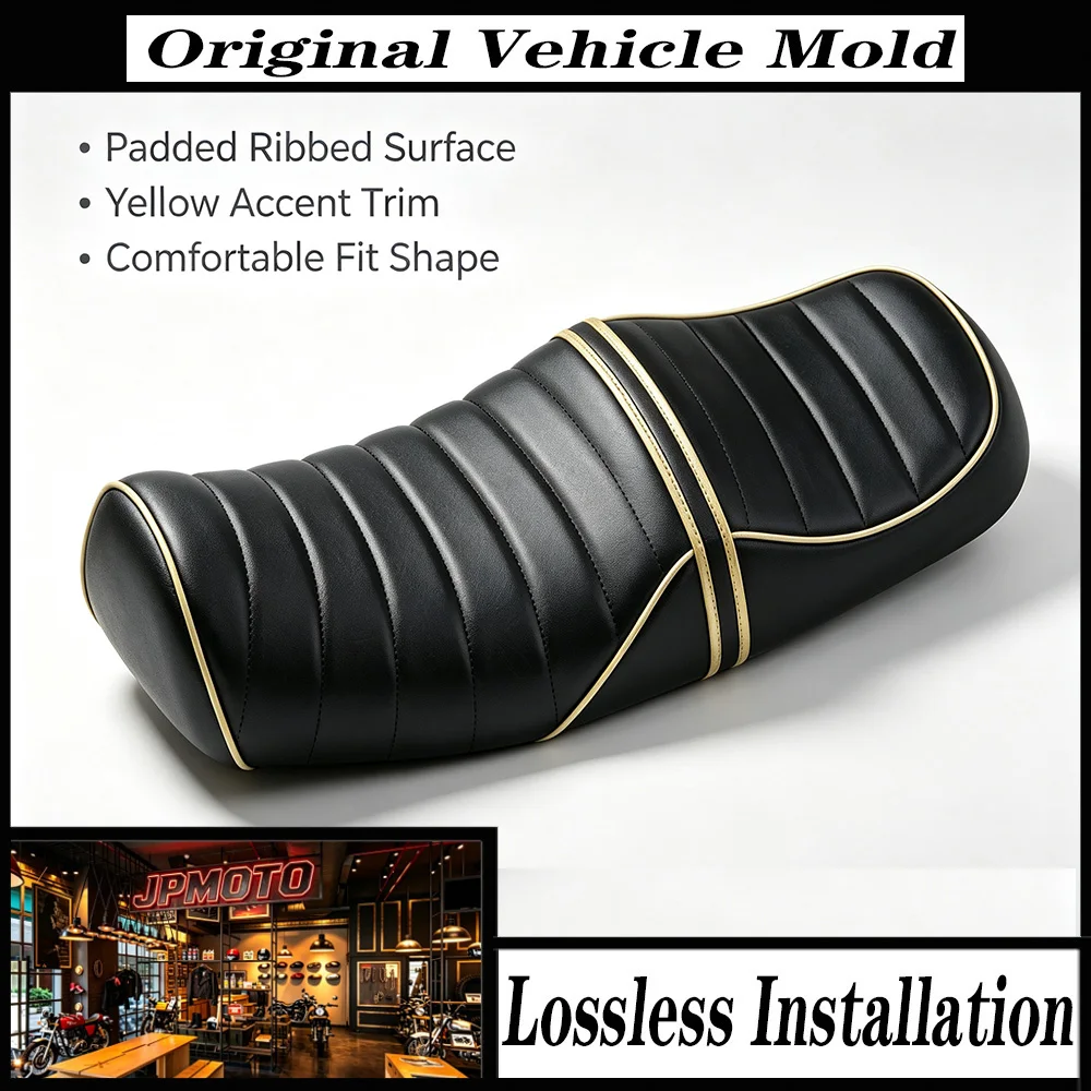 For Honda CB400 CB 400 Super Four SF VTEC 1 2 3 4 5 1999-2023 Motorcycle Driver Seat Cushion Pad Black Accessories Kit Set
