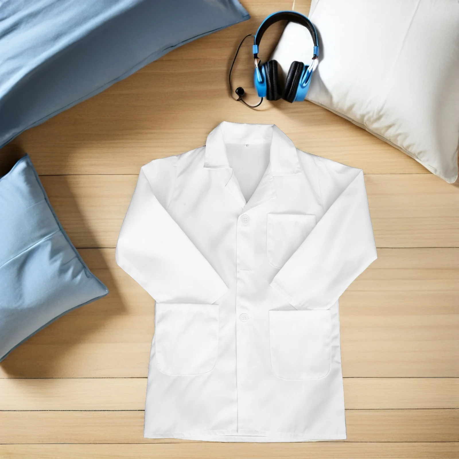 Fartuch laboratoryjny, fartuch naukowy, odzież ochronna do zajęć chemicznych w szkole, odzież edukacyjna