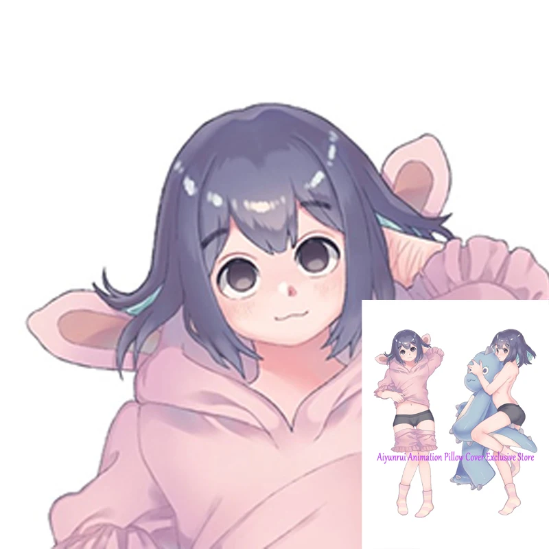 

Anime Pillow Cover Dakimakura Beautiful Girl 2 Side Printed Hugging Body Pillowcase Cushion Cover Bedding Young Girl Tits