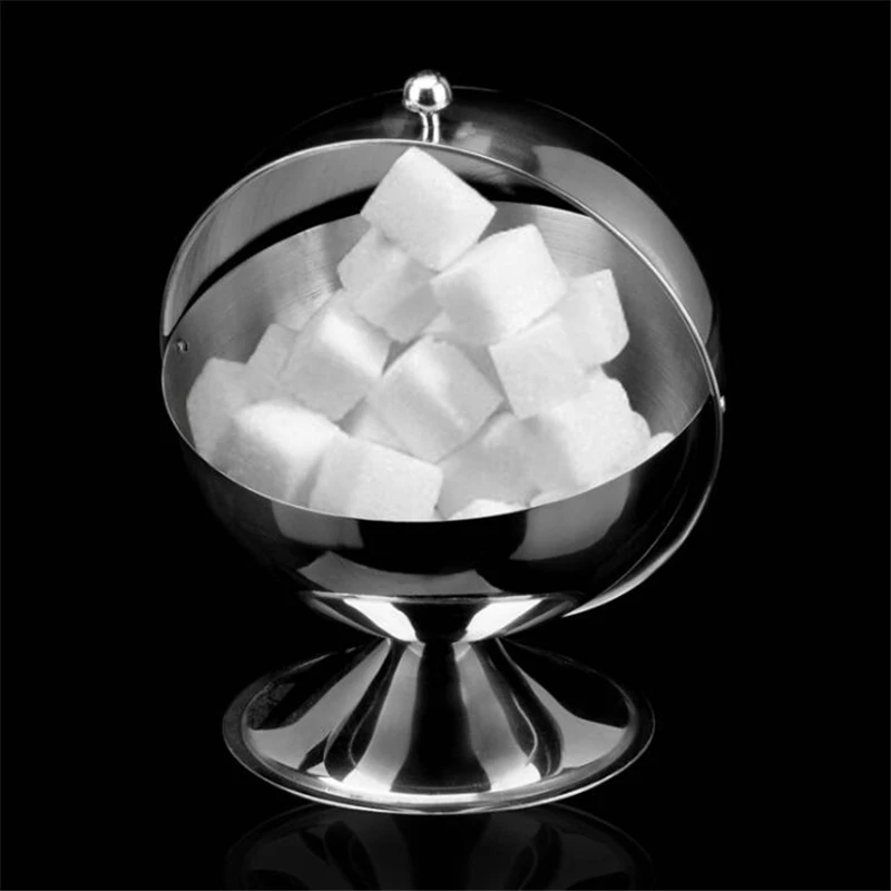 Высокое качество, домашняя кухонная сферическая сахарница из нержавеющей стали, бутылка для приправ, резервуар для специй, складной Kruidenpot Tarro De Especias