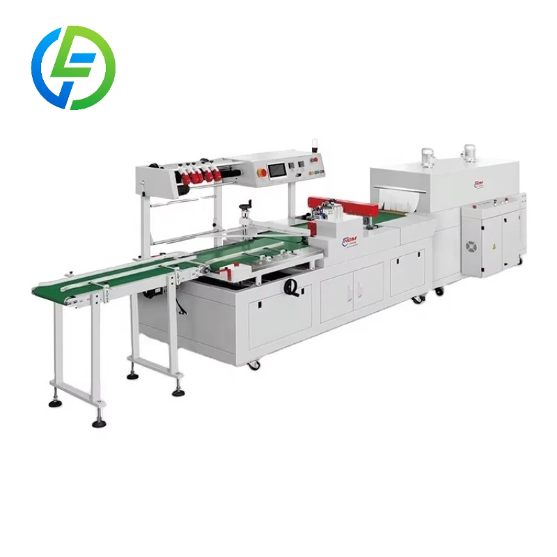 Customize Electric High-Speed Fully Enclosed Sealing Shrinking Wrapping Machine Motor Pump Bearing Gear for POF Film Packaging
