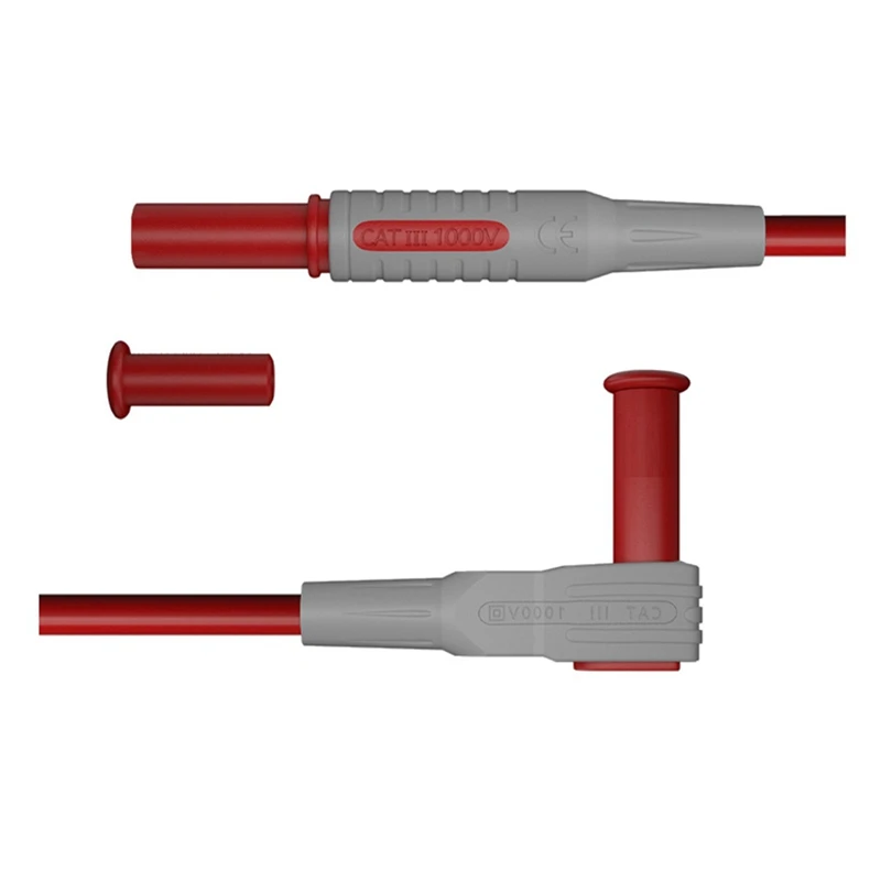 Y51A-Multimeter Test Leads Kit With Digital Electrical Test Probes Set With Alligator Clips Test Hook Tweezer Flexible Wire