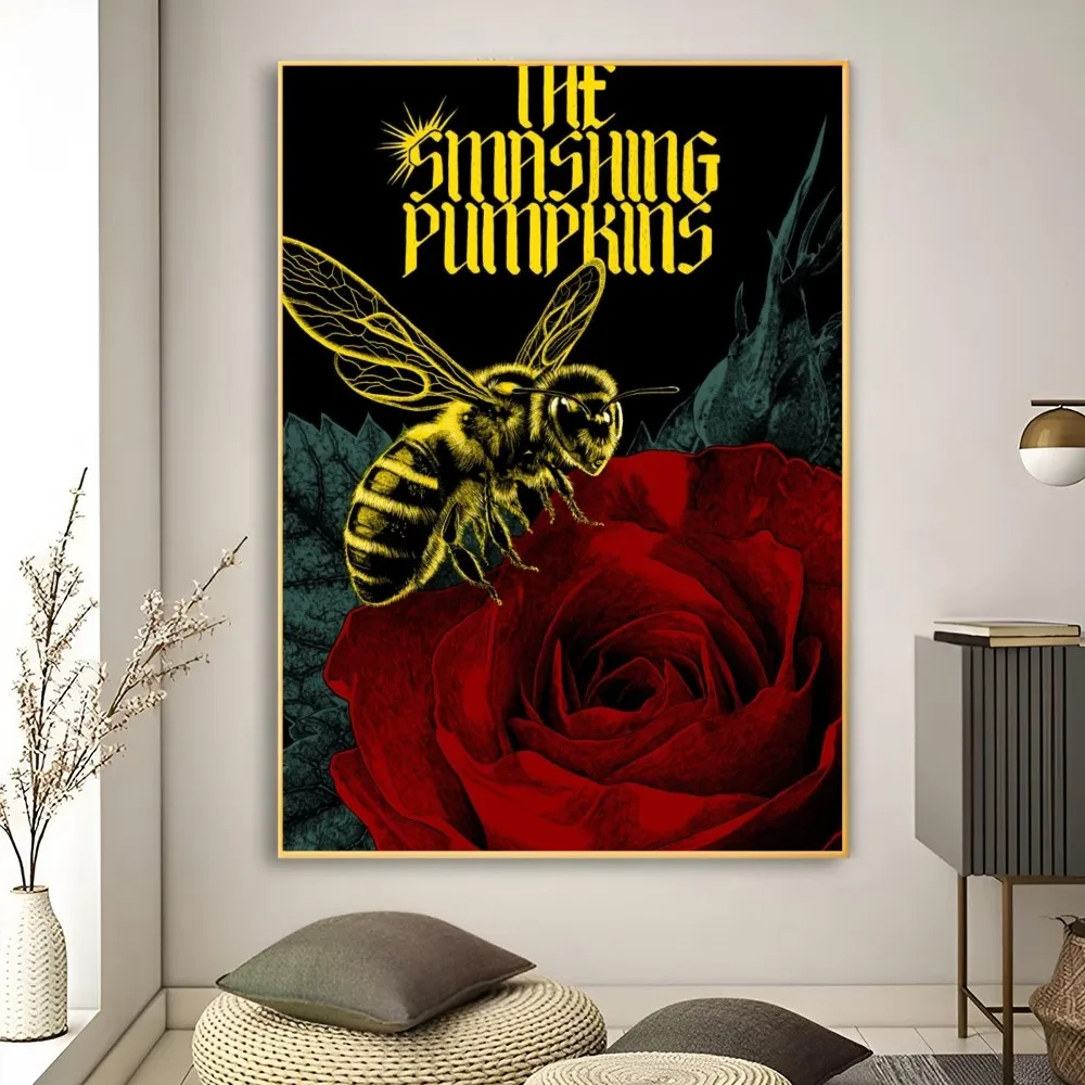 1pc The Smashing Pumpkins Poster Poster Art Print Bar Living Room Furniture Decor