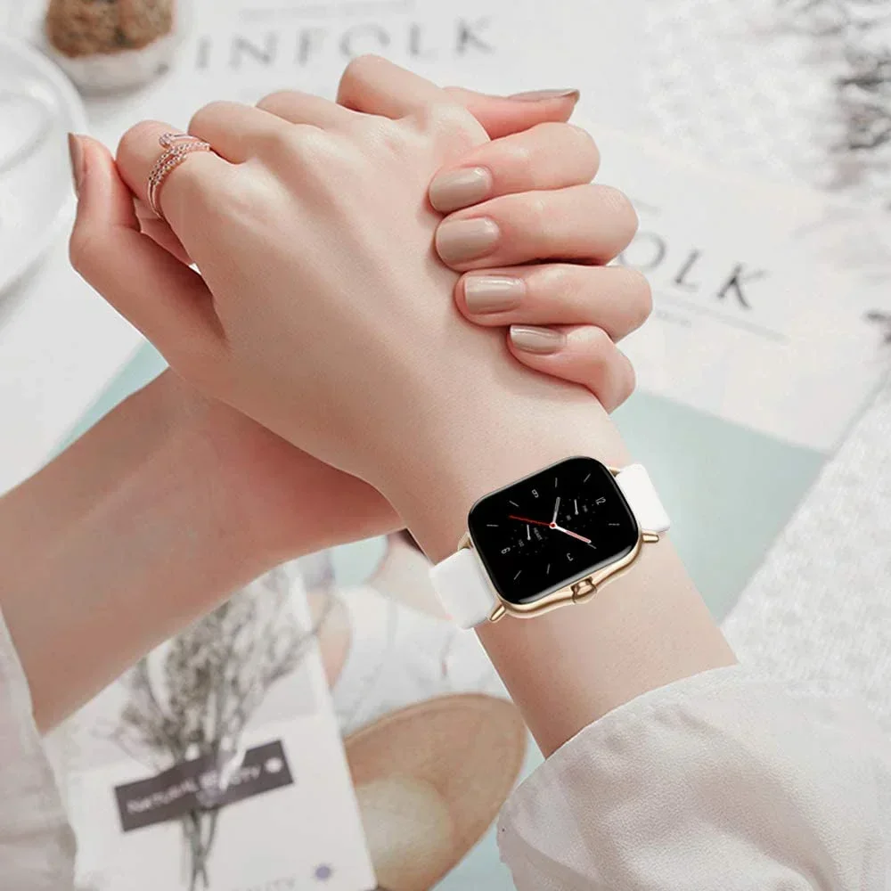 22mm Silicone Strap For Redmi Watch 5 lite Sport Band For Xiaomi Mi Watch 5 Active Accessories correa Bracelet smart Wristband image 5