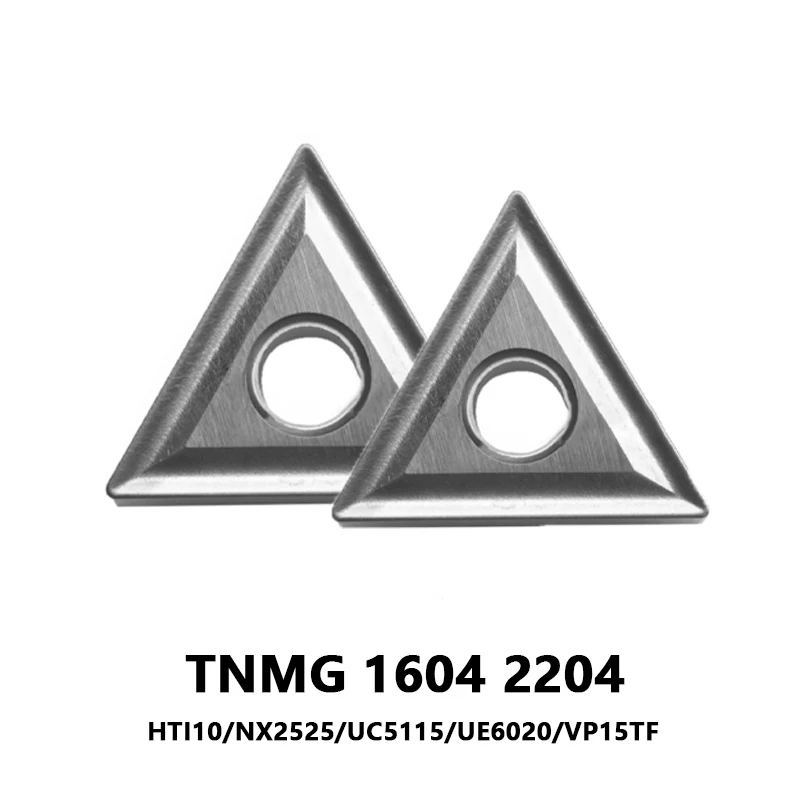 

TNMG160404 TNMG160408 TNMG160412 TNMG160416 TNMG220408 NX2525 UC5115 VP15TF CNC Carbdie Inserts 10pcs Lathe Turning Tool TNMG