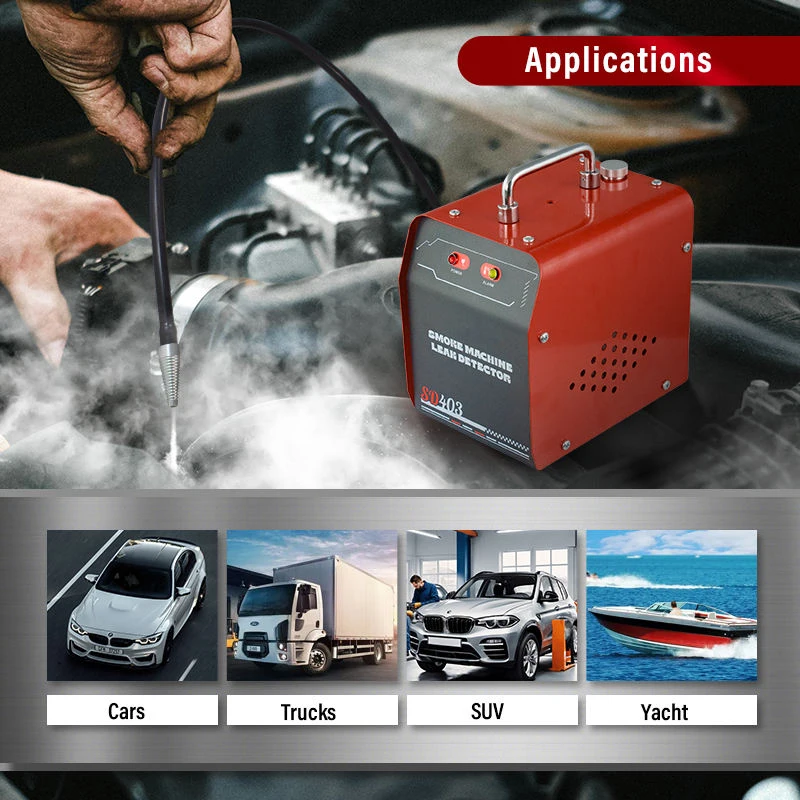 

SD403 Gas Line Car Pipeline Auto Automotive Smoke Generator Test Detector Machine for Vacuum Leaks Detection