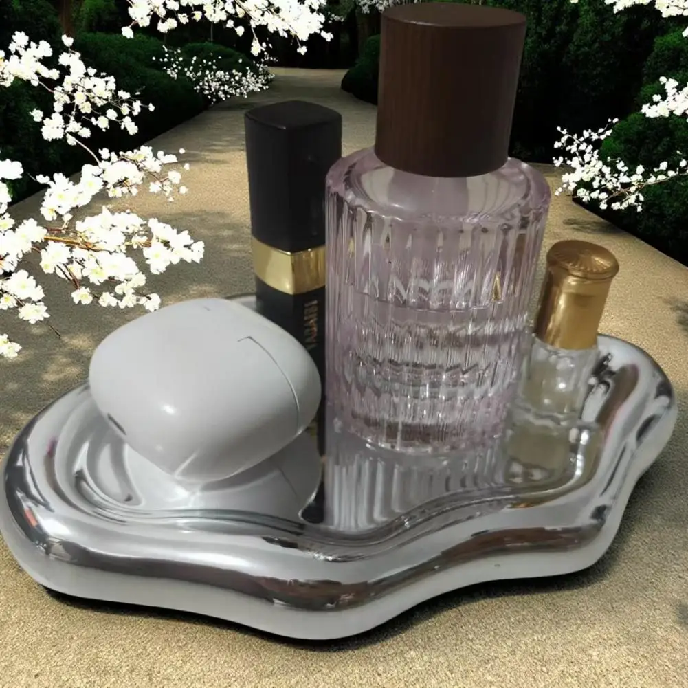 

Modern Jewelry Dish Minimalist Key Dish Vanity Jewelry Holder Tray Desktop Organizer for Keys Earphones Watches