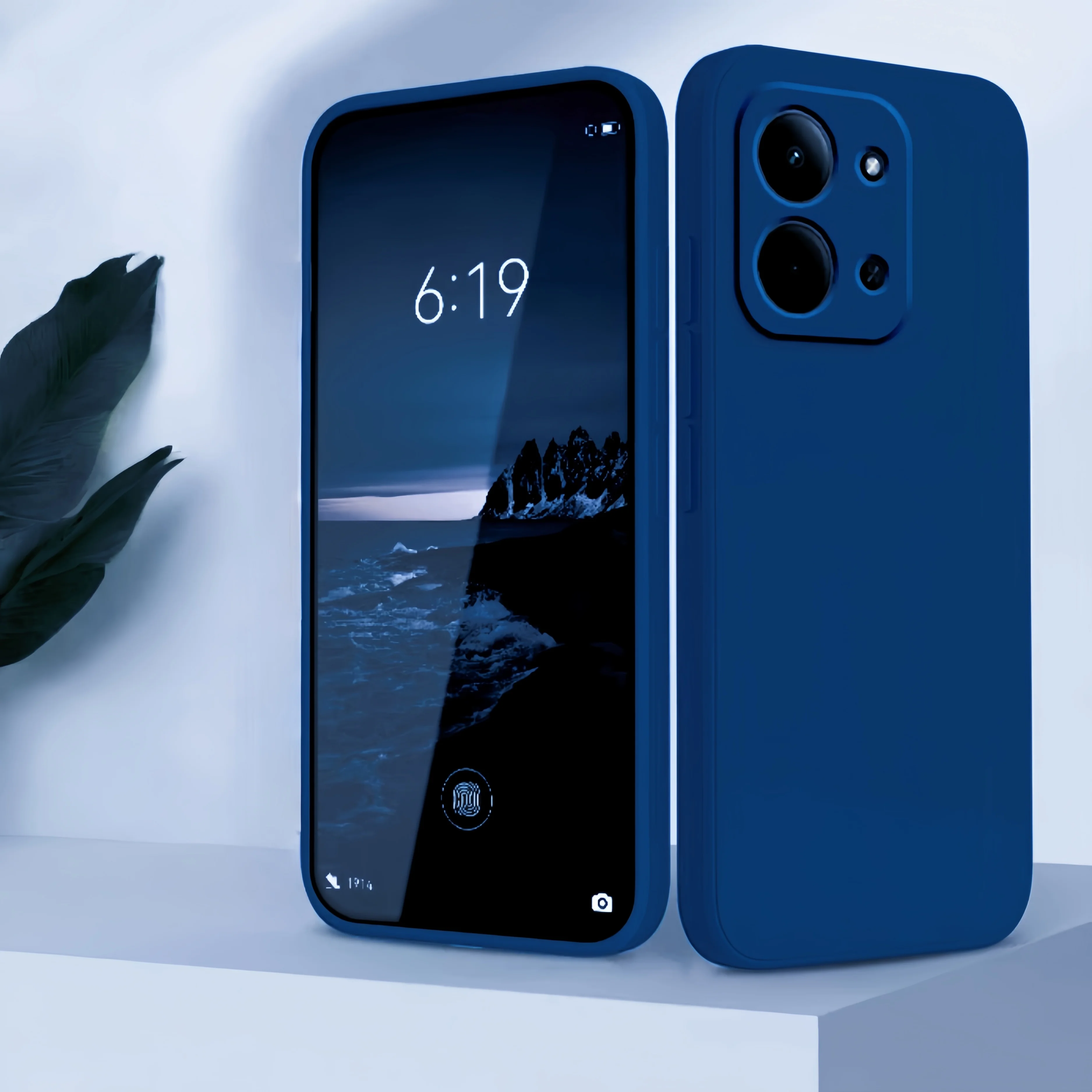 Modische, einfarbige, stoßfeste Schutzhülle aus flüssigem Silikon für Redmi 15C 5G / 4G (171 mm) – Detail 10