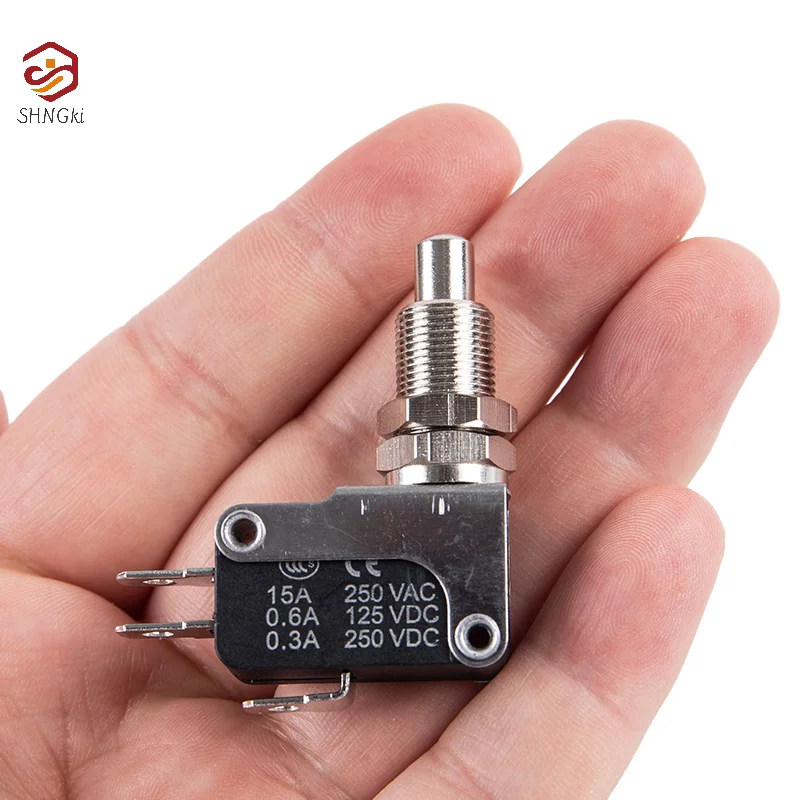 1Pcs V-15-1CQ Limit Micro Fretting Switch Plug Panel Type Point Action Travel Switch
