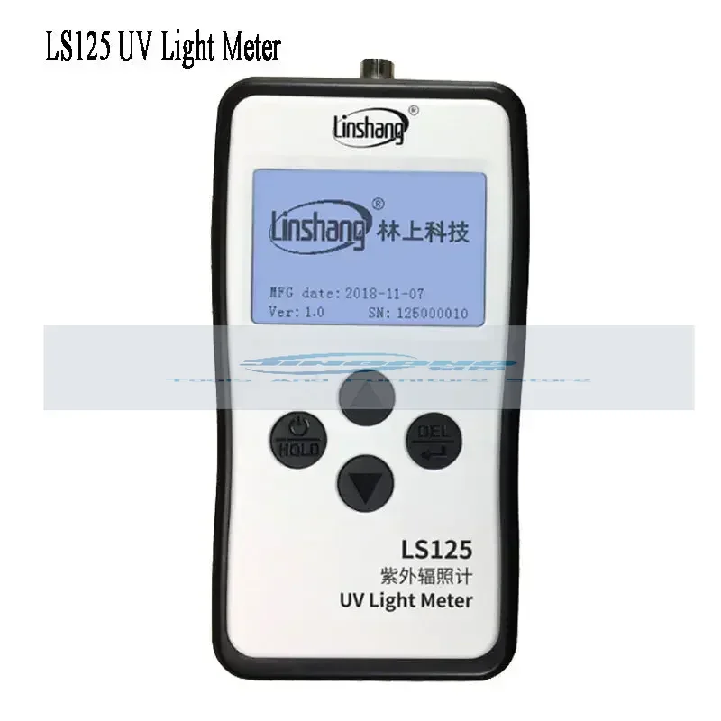 Linshang UVALED-X1 Probe UVA LED Sensor for LS125 UV Power Meter Test Intensity and Energy of UV LED Point Light UV Curing