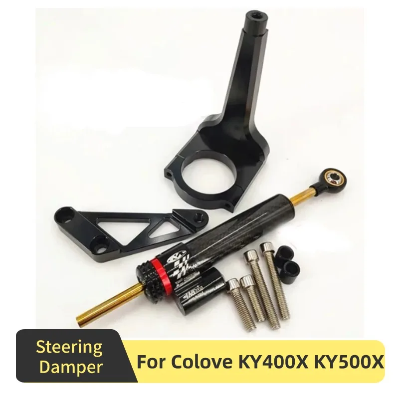 Motorcycle For Montana XR5 XR 5 Adjustable Steering Damper Stabilizer For Colove KY400X KY500X 400X 500X